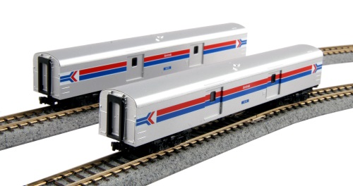Amtrak Baggage Car phase I 2-car Set