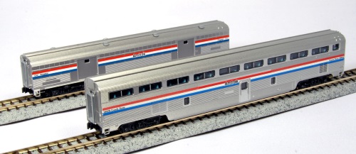 Step-Down Coach and Baggage Car