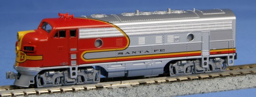 ATSF F7A w DCC