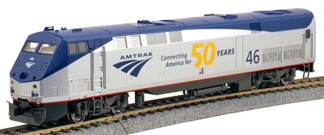 Amtrak Phase V Late with 50th Anniversary