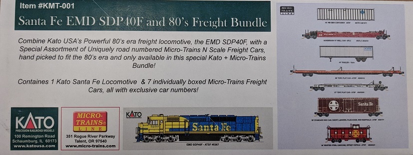  Santa Fe Freight Train Set

 
