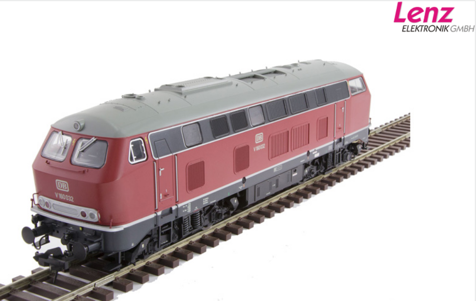  Diesel locomotive class V 160 of the DB, epoch III 