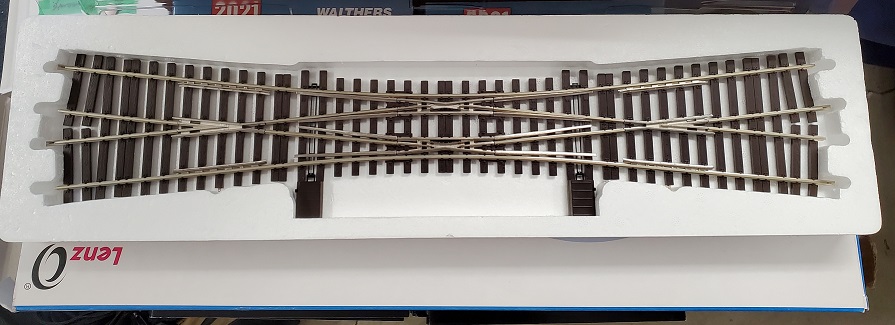 Lenz O Scale Double Slip