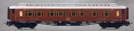  Sleeping Car Oriental Express CIWL # 1660 Brown 