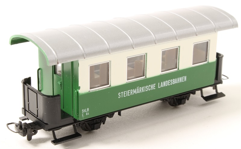  HOe 4-Wheel Passenger Car of the Steiermärkische Landesbahnen (STLB) 