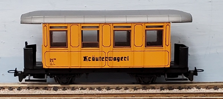  HOe 2nd class passenger carriage - Bi 34 - Kräuterwagerl - Stainzerbahn - Club 760 - ÖBB 