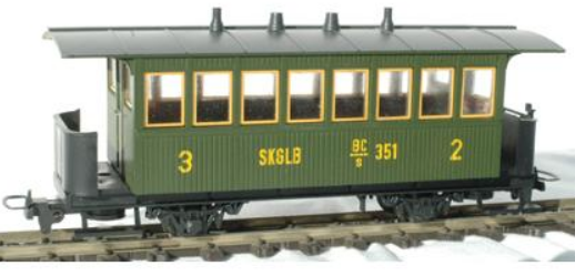  HOe SKLGB BC/s 351. Coach - 2nd and 3rd class 
