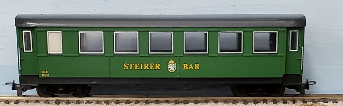  HOe Murtalbahn Streirer Bar Car 