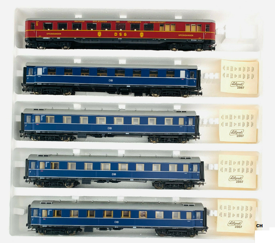  Set of 5 DB Epoch IV Coaches 