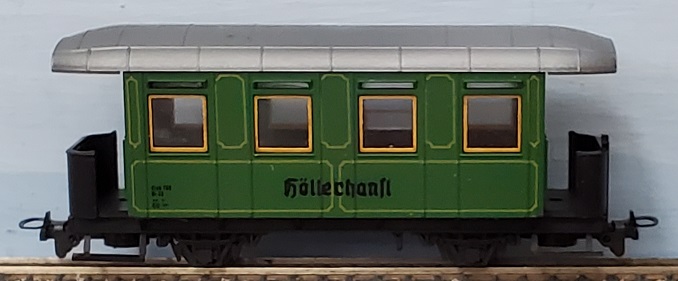  HOe 2nd class passenger carriage - Bi 33 - Höllechansl - Club 760 