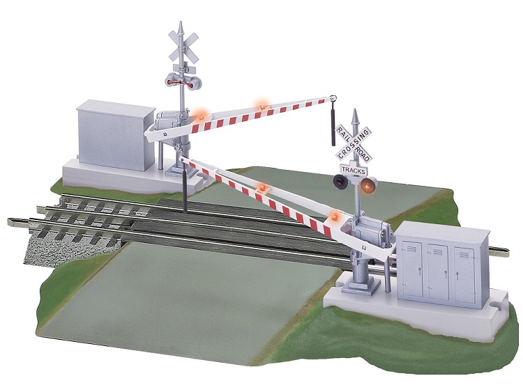  Grade Crossing with Gates and Flashers 