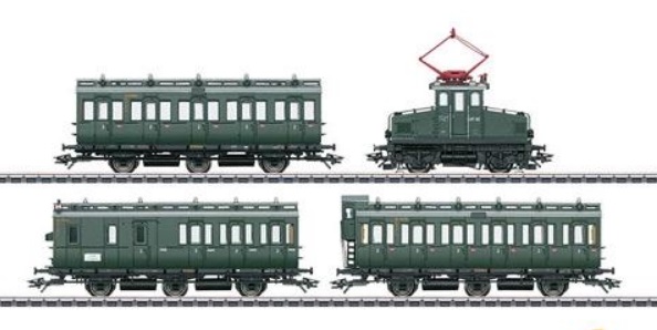 Passenger train with E69 Locomotive