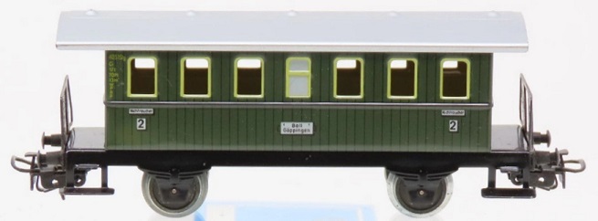DB DEUTSCHE BAHN GOPPINGEN 2 AXLE COACH