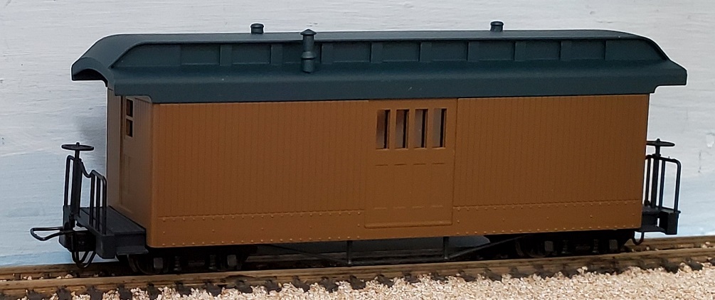 Fiddletown & Copperopolis Mail Car brown