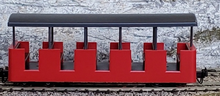 Red Coach of the Schlossgartenbahn