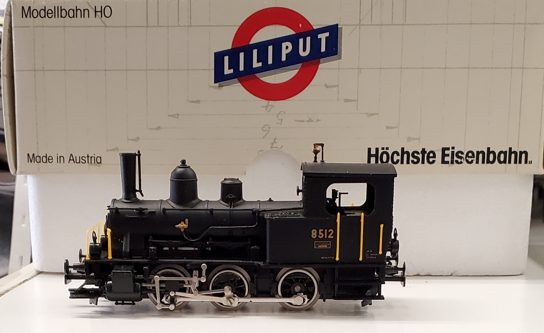  LILLIPUT 3351 NS Black 0-6-0T 