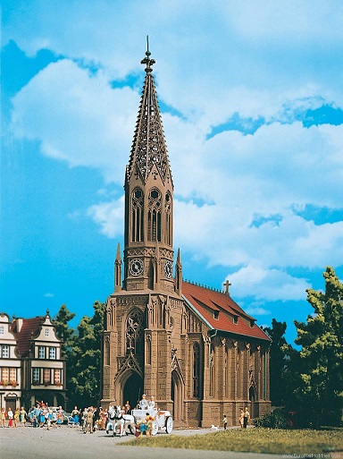  HO Cathedral Stuttgart-Berg Kit 