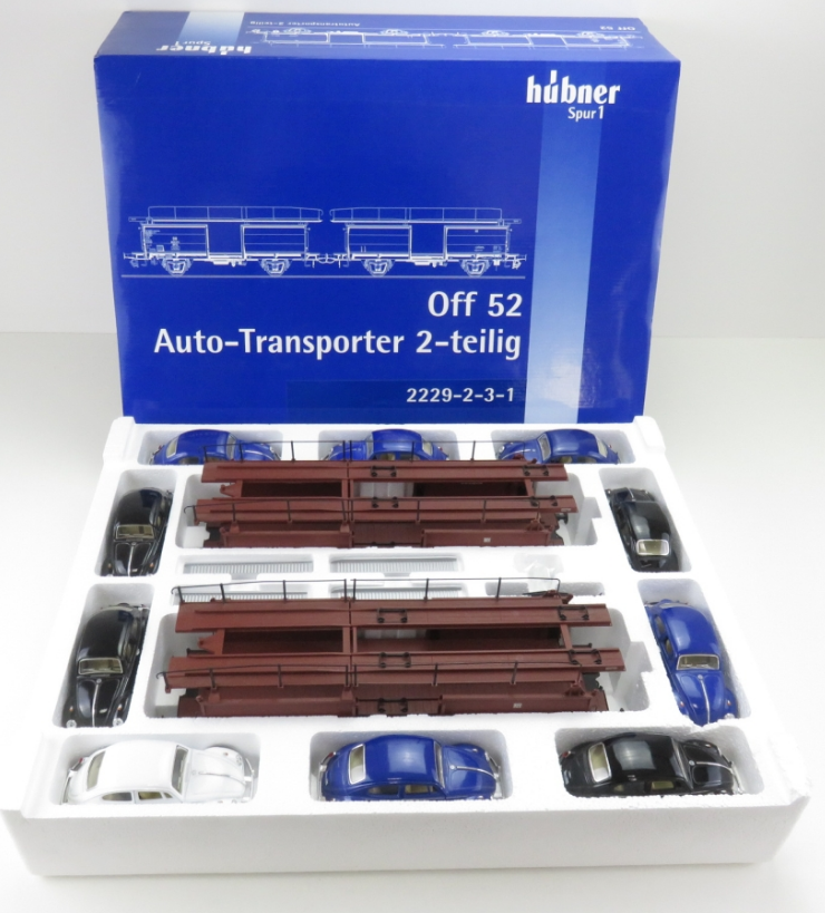  Auto-Transporter Off 52 2-part of the DB OVP (pair) ** NO CARS ** 