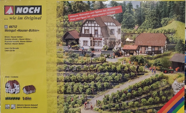  Winery with Figure set and Vines 