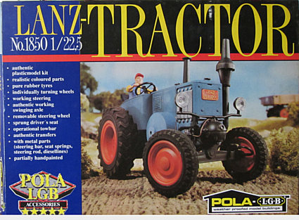  1/22.5 Lanz Tractor - Farm Tractor  