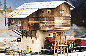 HO Scale Gravel loading depot