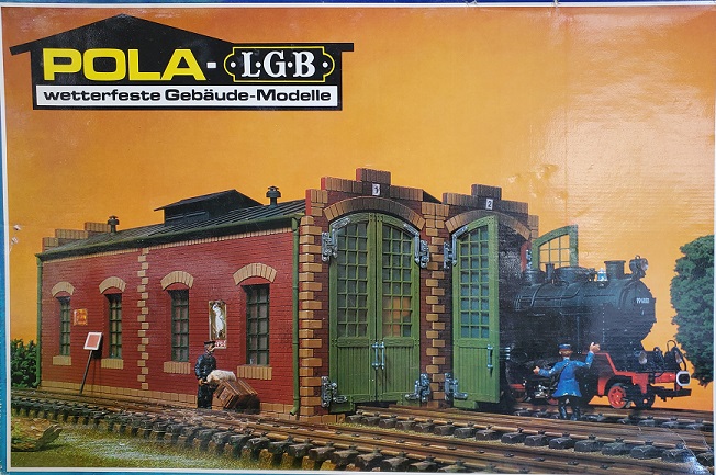  G Scale Double Locomotive Shed Kit 