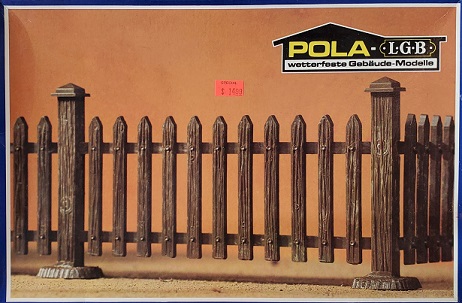  G Scale Picket Fence 