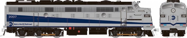 Metro North Silver and Blue