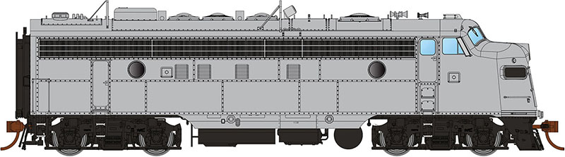 Undecorated CP/VIA Version DCC and