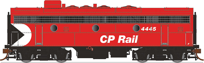  CP Rail Eight inch Stripes No Steam
 