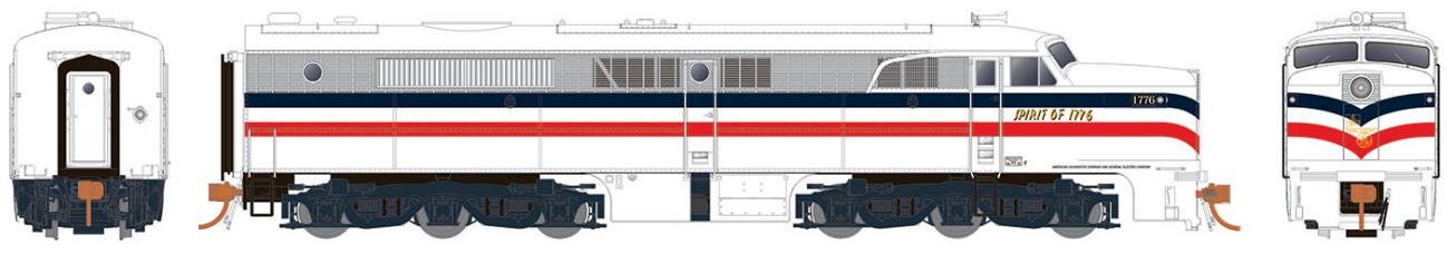  American Freedom Train PA-1 , Rd# 1776 