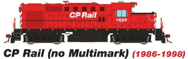 CP Rail (No Multimark) (DC/Silent)