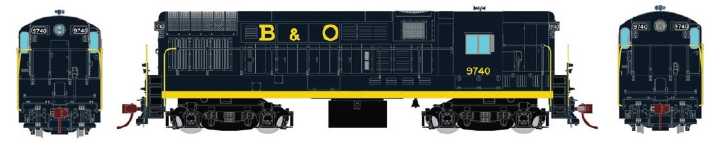 Baltimore & Ohio Blue Scheme
