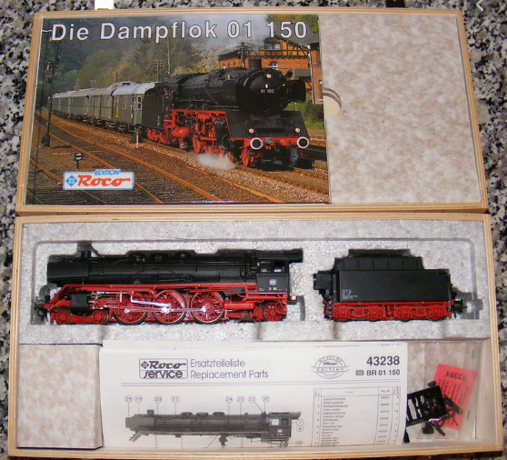 Steam Locomotive Class BR 01 150 4-6-2 of the DB - Museum Edition