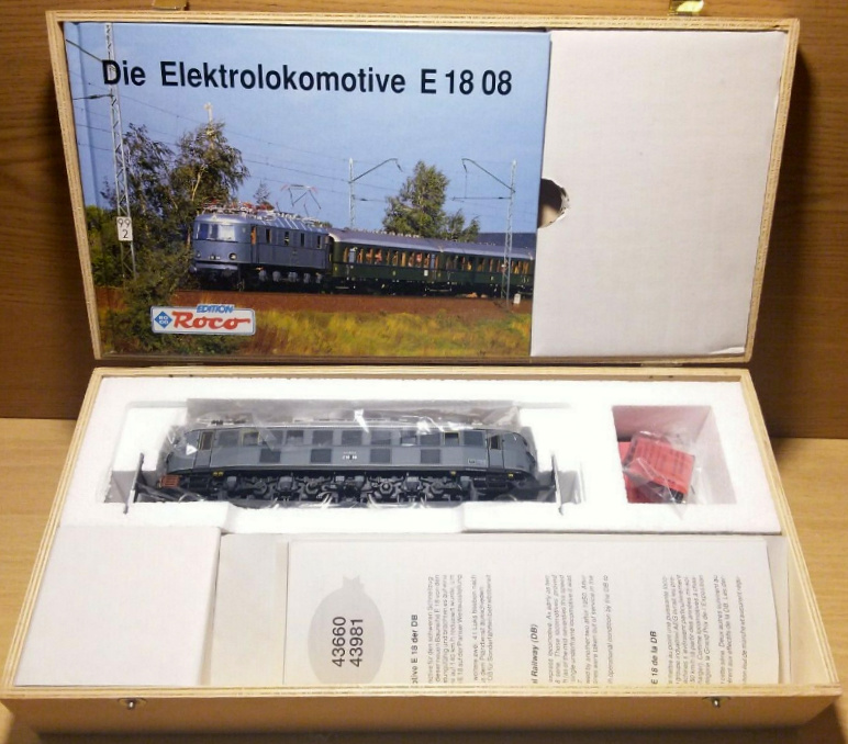 E18 German Electric Locomotive