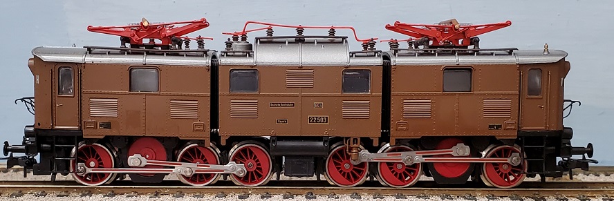 Electric locomotive - EG 5 - DR (DRB)