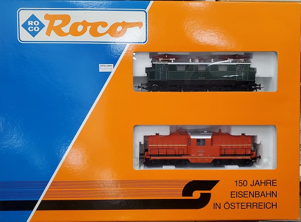  Set 150 Years Railway Austria With E-Lok 1670.25+ Rh 2045.20 ÖBB 