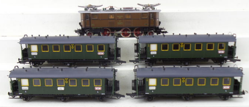 German Bavarian Drg Class E 32 Electric Passenger Set