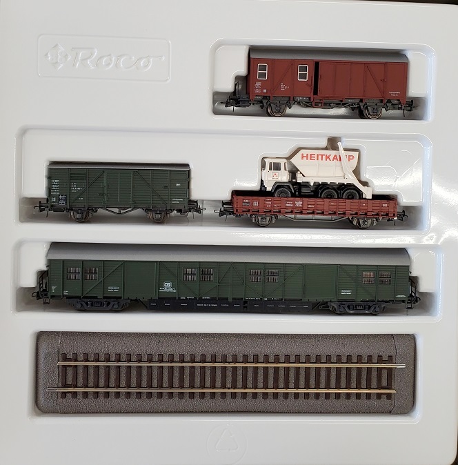 Freight wagon set - 4-Piece - DB