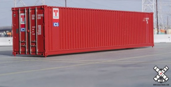  40’ Square Corrugation Container,
 