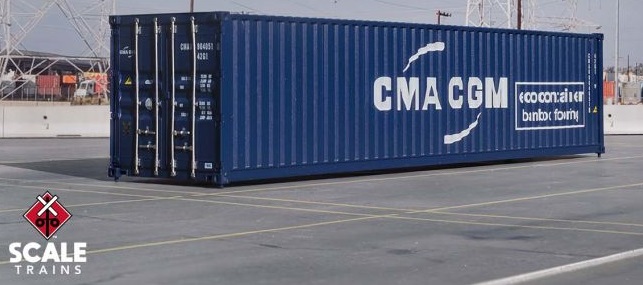  CIMC 40’ Modern Angled Container,

 