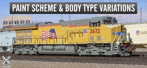Union Pacific ET44AC DCC and Sound