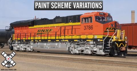 BNSF Rwy. ET44C4 (Square Exhaust)