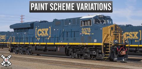 CSX TRANSPORTATION ET44AH
(Angled Exhaust) Rivet Counter DCC and Sound
