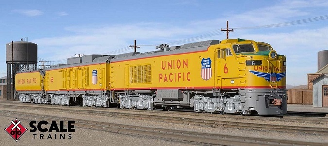 Museum Quality HO Scale Union Pacific
GTEL 8500 Horsepower