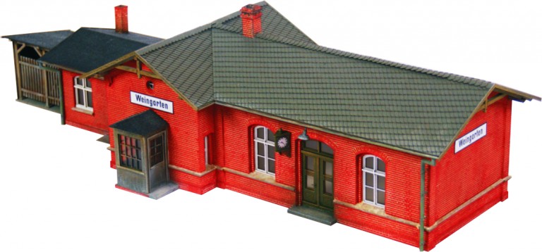  O Scale Kit - Bahnhof Weingarten 
