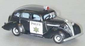  1937 HUDSON TERRAPLANE POLICE CAR

 