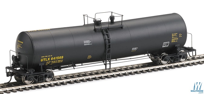 Union Tank Car (blue, white; EQ