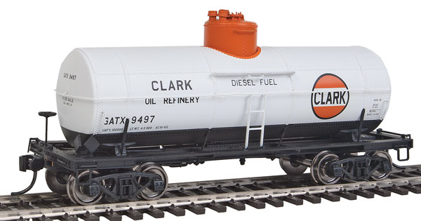 Clark Oil (white, orange, black)