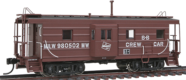 Milwaukee Road Rib Side Caboose -